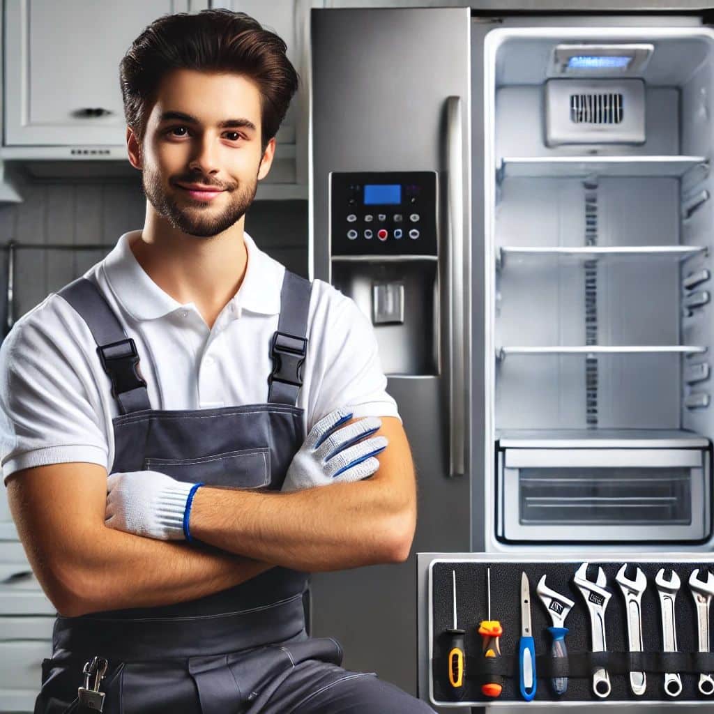 Fridge repair services near me for home appliances.